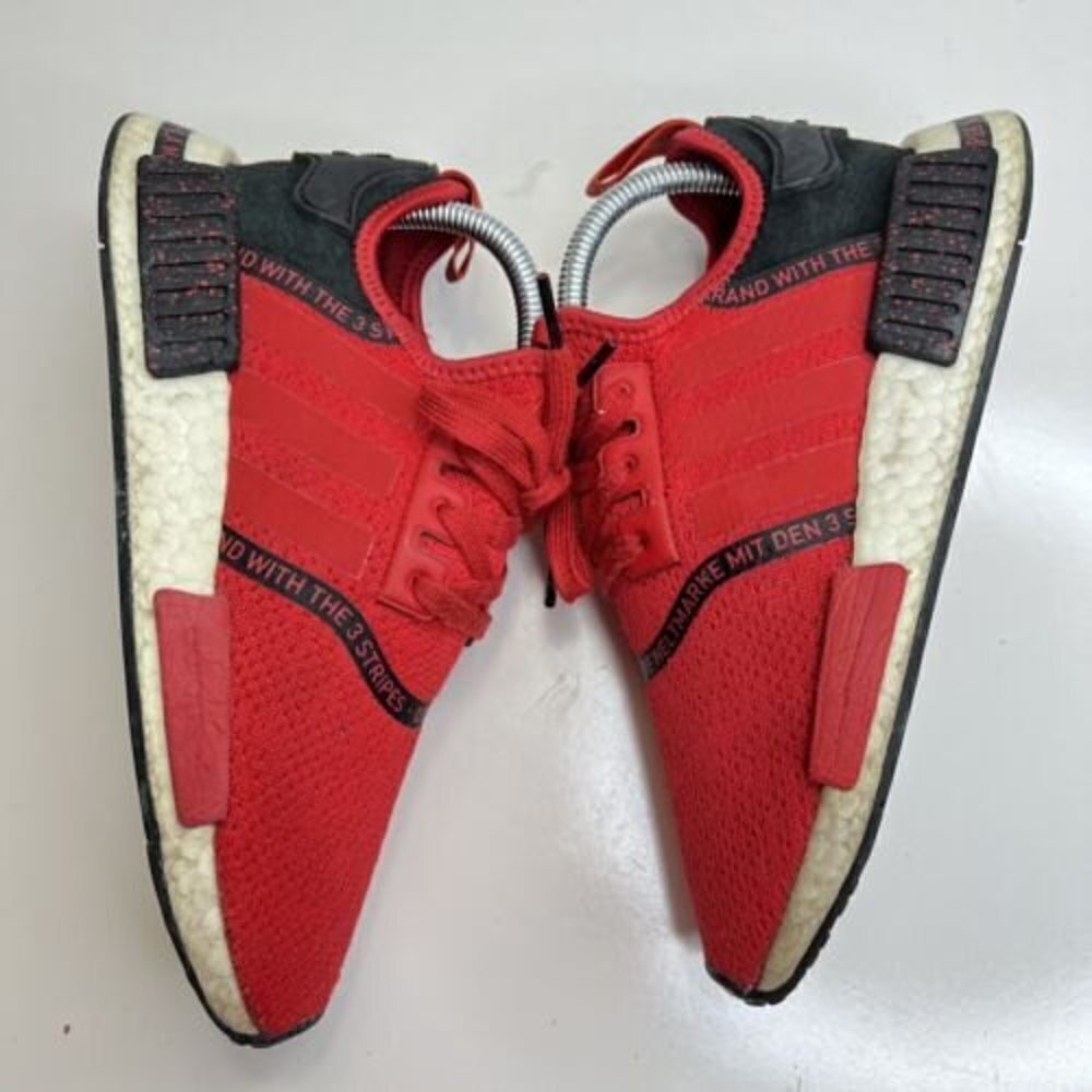 Adidas NMD_R1 'Speckle Pack - Scarlet' Men’s Sz US 6 Red Black Sneakers EF3648 - Picture 7 of 12